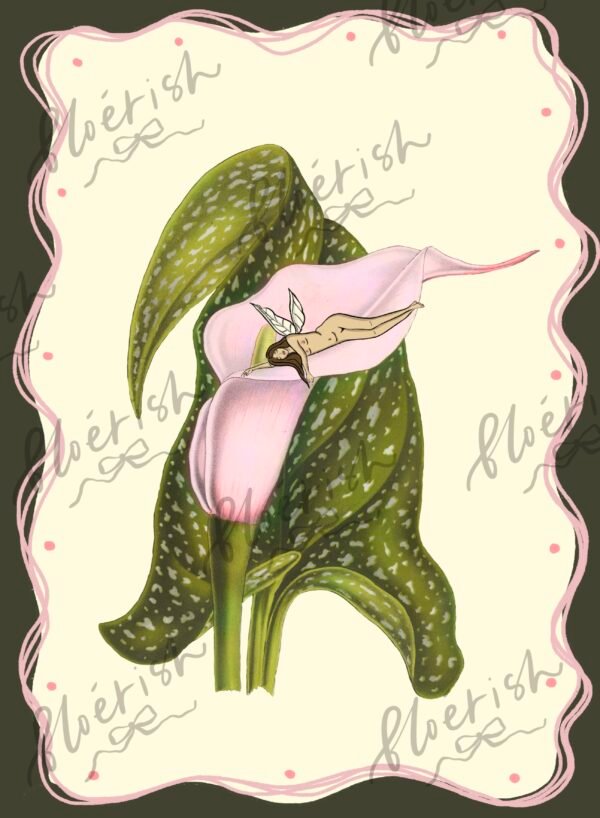 Untitled_Artwork 36 Fairy Flower Art - DIGITAL DOWNLOAD