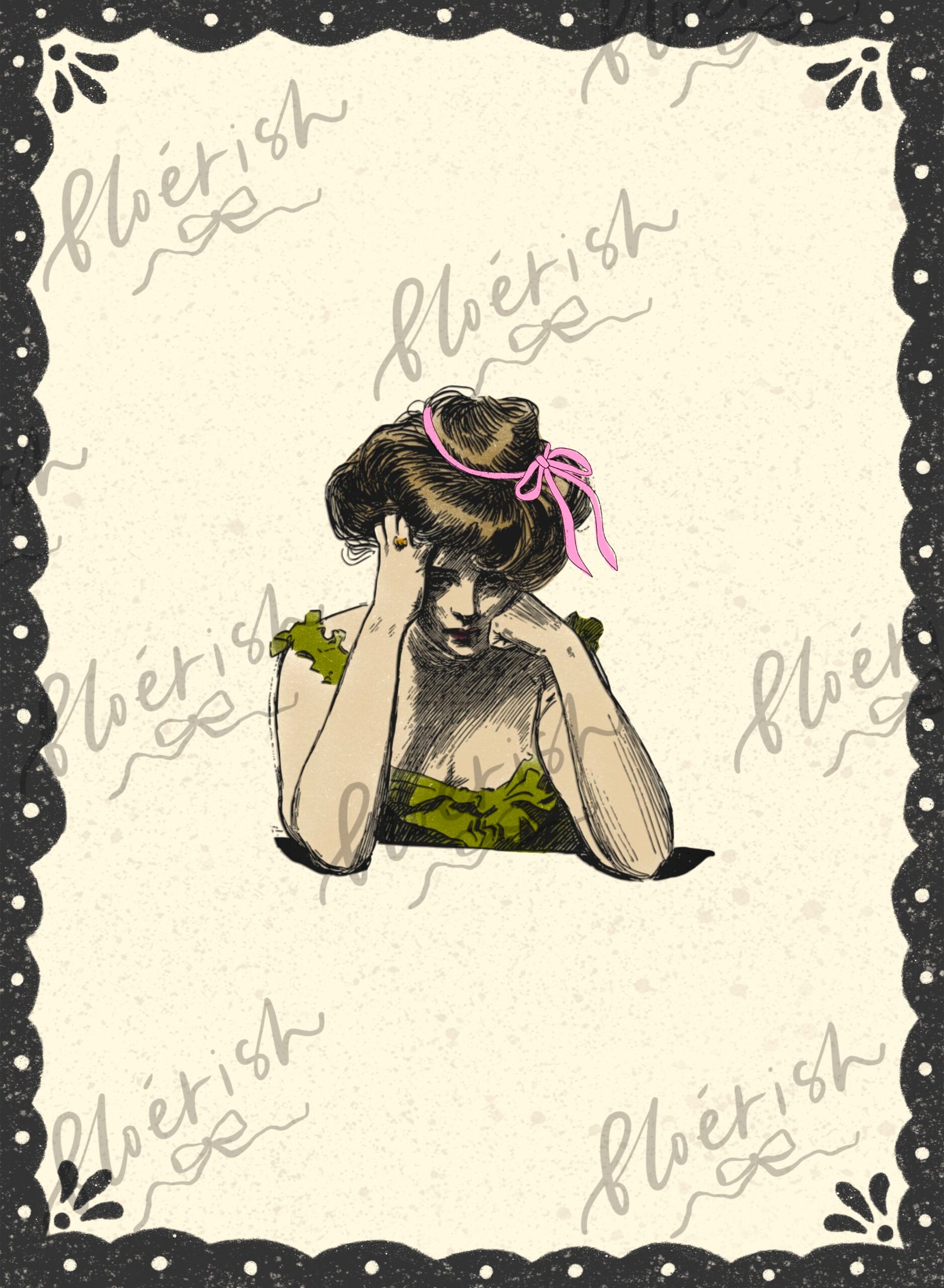 Untitled_Artwork 40 Fairy Flower Art - DIGITAL DOWNLOAD
