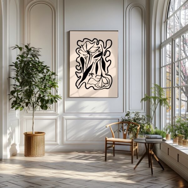Untitled_Artwork 41 Flowing Florals 1 Art - DIGITAL DOWNLOAD