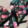 Moody Floral Scalloped Indoor/Outdoor Banner